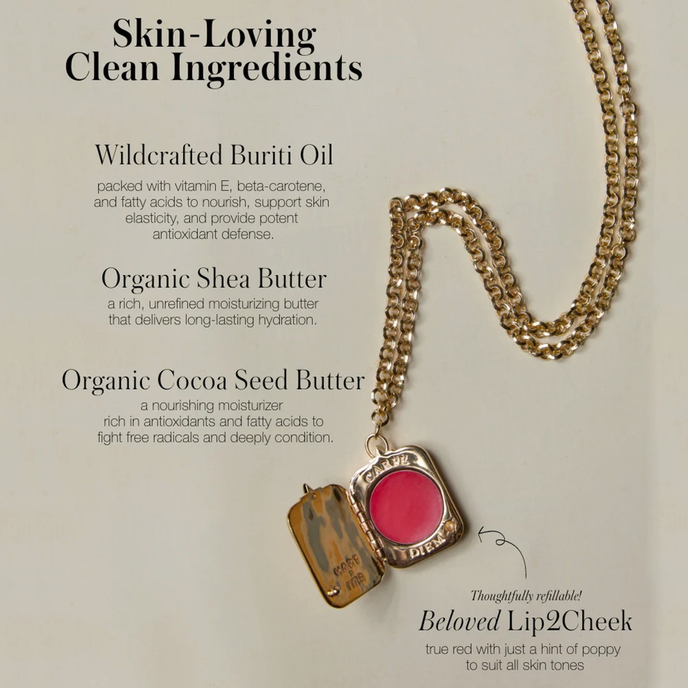 HART x RMS Lip2Cheek Locket Necklace - Picture 6 of 16